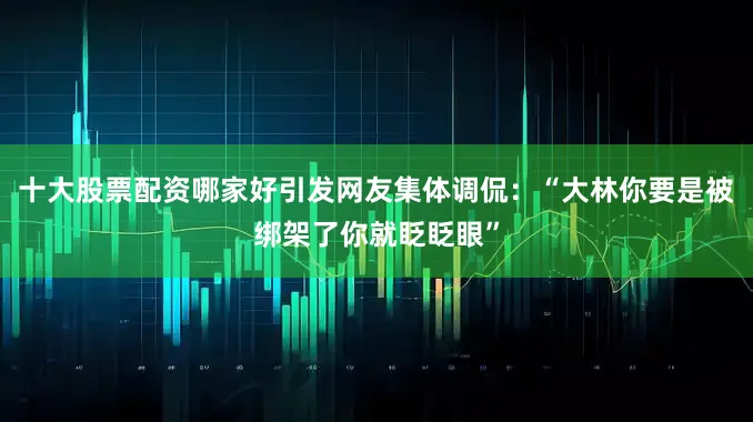 十大股票配资哪家好引发网友集体调侃：“大林你要是被绑架了你就眨眨眼”